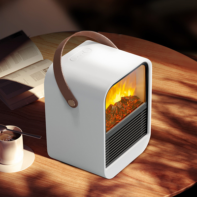 เดสก์ทอปสำนักงาน PTC Ceramic Heater Element Electrica Fan Heater 1000W