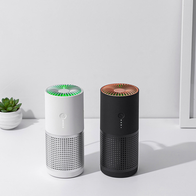USB H13 Hepa Filter เครื่องฟอกอากาศสำหรับรถยนต์