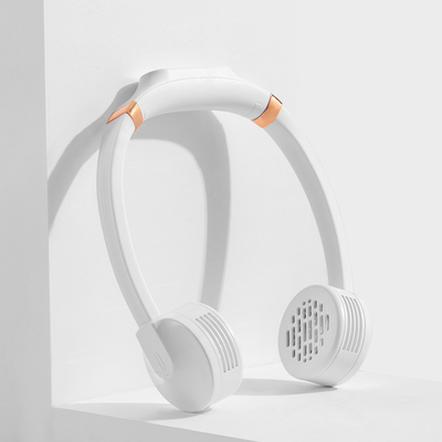 Bend Mini Fan Usb ชาร์จ Wearable Leafless แขวนเครื่องปรับอากาศคอ Fan