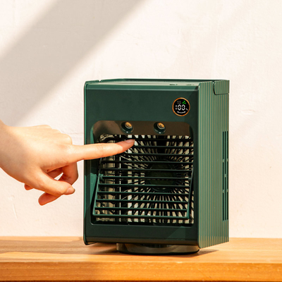 พัดลมปรับอากาศแบบพกพา 4 In 1 อัปเดตถังเก็บน้ำพัดลมระบายความร้อน Personal Air Cooler