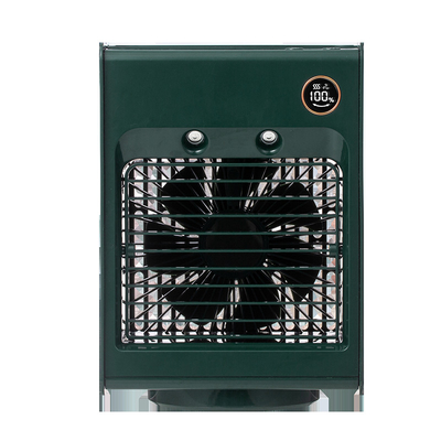 Type-C Port 1A Air Cooler Fan แบบพกพา 4000mAh Quiet Small Desktop Fan