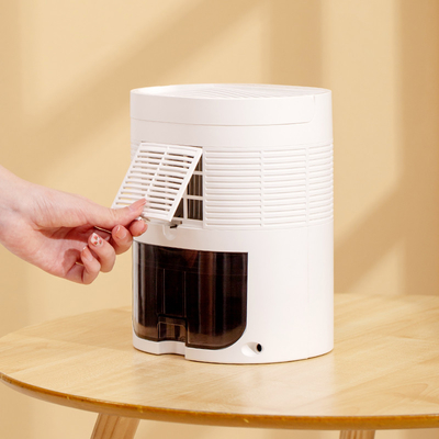 เครื่องลดความชื้นในห้องขนาดเล็ก 1000 มล. 200 Sq Ft Damp Electric Mini Dehumidifier
