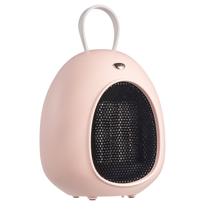 ABS เดสก์ท็อปพัดลมไฟฟ้าแบบพกพาเครื่องทำความร้อน AC220V จับ 500W Room Space Heater