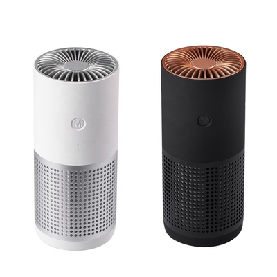 AP02 เครื่องฟอกอากาศในรถยนต์ขนาดเล็กแบบพกพา H12 H13 แผ่นกรอง HEPA True Small Office
