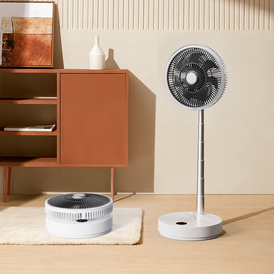 หมุนอัตโนมัติพัดลมชาร์จ USB ขนาดเล็กสำนักงาน 10000mAh รีโมทคอนโทรล Fan