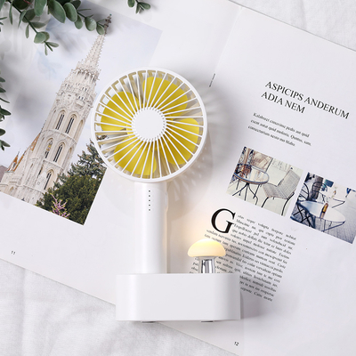 Mushroom Usb Mini Portable Handheld Fan 4W พัดลมมือถือขนาดเล็กแบบชาร์จไฟได้