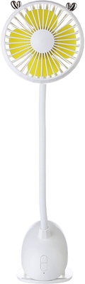 ABS USB Mini Portable Handheld Fan 2000mAh Office Carseat พัดลมตั้งโต๊ะขนาดเล็ก