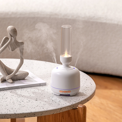 เครื่องกระจายน้ำมันหอมระเหย LED 20ml / H ตกแต่ง 3 In 1 300ml Ultrasonic Humidifier