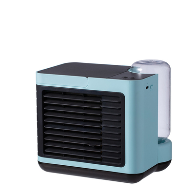 ห้องนอน Anion Mini Air Cooler Humidifier 2000mAh Desktop Evaporative Air Cooler