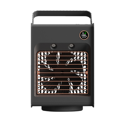 พัดลมไอน้ำแบบสเปรย์น้ำน้ำแข็งแบบชาร์จได้ 4000mAh 5V Air Cooler Table Fan