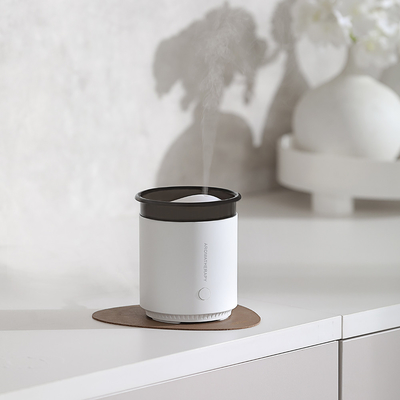 LED 200ml White Aromatherapy Diffuser พร้อมอัลตราโซนิกแบบพกพาระยะไกล