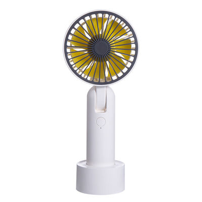คุณภาพ  1200mAh Mini Portable Handheld Fan Rechargeable 3 Speed Handheld Mini Electric Fan โรงงาน