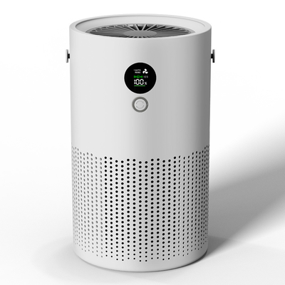 เครื่องฟอกอากาศในครัวเรือน 10000mAh AP01 Smart H13 True Hepa White