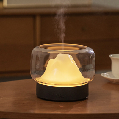 2021 หน้าแรก Ultrasonic 400ML LED สีสัน Cool Mist น้ำมันหอมระเหยกลิ่นใส Aroma Diffuser สำหรับ Room