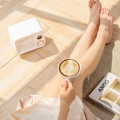 พัดลมไอเย็นแบบพกพาขนาด 2000mAh พร้อมไฟกลางคืนอันอบอุ่น