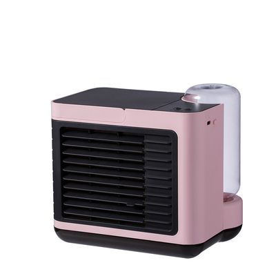 4W 6 นิ้ว USB Mini Air Cooler 2000mAh เครื่องทำความชื้นแบบพกพา