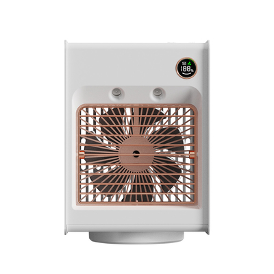 USB Air Cooler พร้อมเครื่องปรับอากาศขนาดเล็กส่วนบุคคล 3 ความเร็วพร้อมไฟ LED
