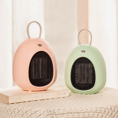 เครื่องทำความร้อนพื้นที่พกพาเซรามิกสั่น 500W เอียง Radiant ป้องกันความร้อนสูงเกินไป