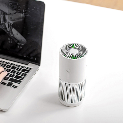 H13 Ionizer แบบพกพา Hepa เครื่องฟอกอากาศ Uv พอร์ต USB เงียบ Small Room รถ Cleaner