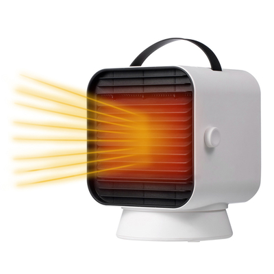 PTC Safe Heating พัดลมไฟฟ้าขนาดเล็ก Heater ปรับ Tilt Oscillating Radiant