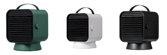 FCC Bedroom Electric Fan Heater 1000W 240V Portable Mini Personal Desk