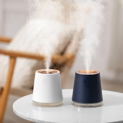 Cool Mist เครื่องทำความชื้นแบบชาร์จได้แบบพกพา 500ml รถ Usb 2000mah Battery