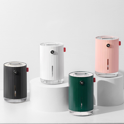 1.1L Two Spray Ultrasonic Air Humidifier สมาร์ทมินิแบบพกพาพร้อม Light