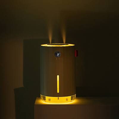 1.1L Two Spray Ultrasonic Air Humidifier สมาร์ทมินิแบบพกพาพร้อม Light