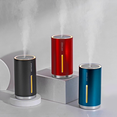 เครื่องเพิ่มความชื้นแบบพกพาแอลกอฮอล์ 200 มล. Smart Mist Ultrasonic Humidifier