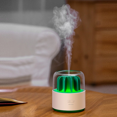 สเปรย์ 200ml Cool Mist Humidifier และ Diffuser Aroma LED Night Light Essential Oil