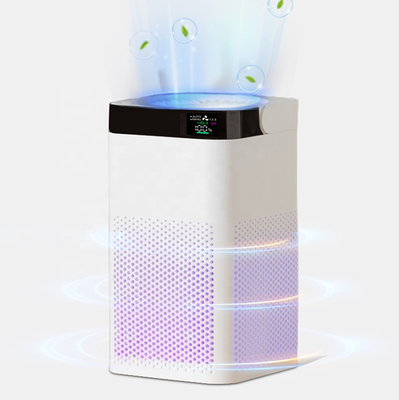 H12 เครื่องฟอกอากาศในครัวเรือนโคมไฟยูวีแบบพกพา HEPA 10000mAH Room Office