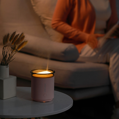 LED Essential Oil Aromatherapy Diffuser แบบพกพา 200ml Cool Mist Spray