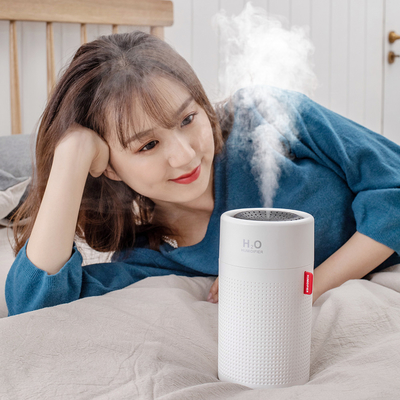 Desktop Slim Wireless Diffuser Humidifier H2o แบบพกพาแบบชาร์จ USB Home