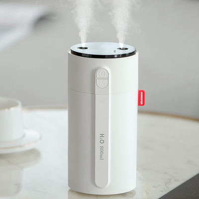 Tabletop Handheld 800ML Portable เครื่องทำความชื้นแบบชาร์จได้ 2000 Mah Usb Color