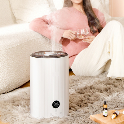 UV Sterilization เครื่องเพิ่มความชื้นในอากาศแบบพกพา 5L 30w เครื่องฟอกอากาศตั้งโต๊ะ