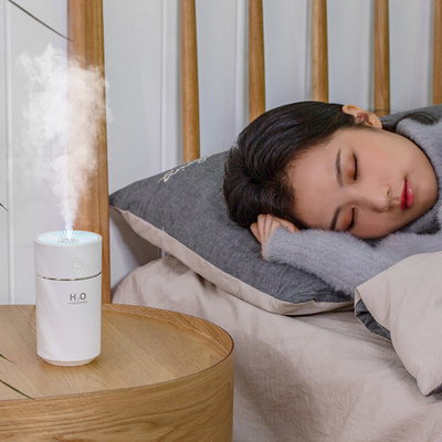 30 Ml/H Ultrasonic Air Humidifier LED Warm Light 360ml Usb Car Charger Humidifier