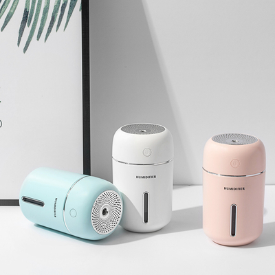 USB Home Ultrasonic Aroma Diffuser ไฟ LED เครื่องเพิ่มความชื้นในอากาศแบบพกพา