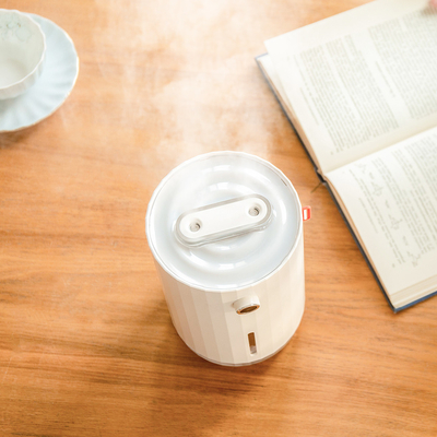 แบตเตอรี่ 4000mah เครื่องกระจายความชื้นในอากาศ USB 1100ml เครื่องฟอกอากาศไร้สาย