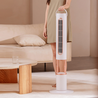 Bladeless Air Circulator พัดลมระบายความร้อน 10000mAh Tower รีโมทคอนโทรลพัดลมสั่น