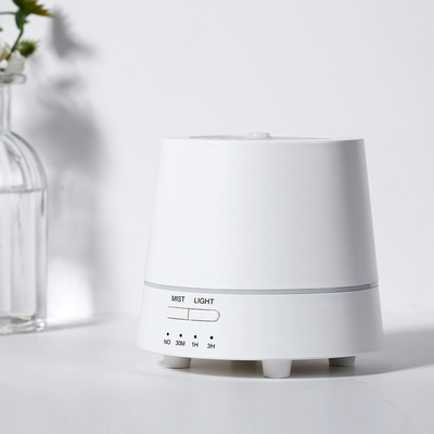 White Aroma Oil Diffuser 150ml 15 M2 อัลตราโซนิก Aroma Humidifier ไฟ LED