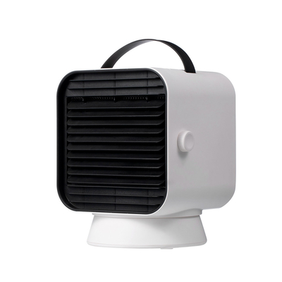 พัดลมฮีตเตอร์ PTC แบบพกพา 1000W เดสก์ท็อป ABS กันไฟสีดำสำหรับบ้าน